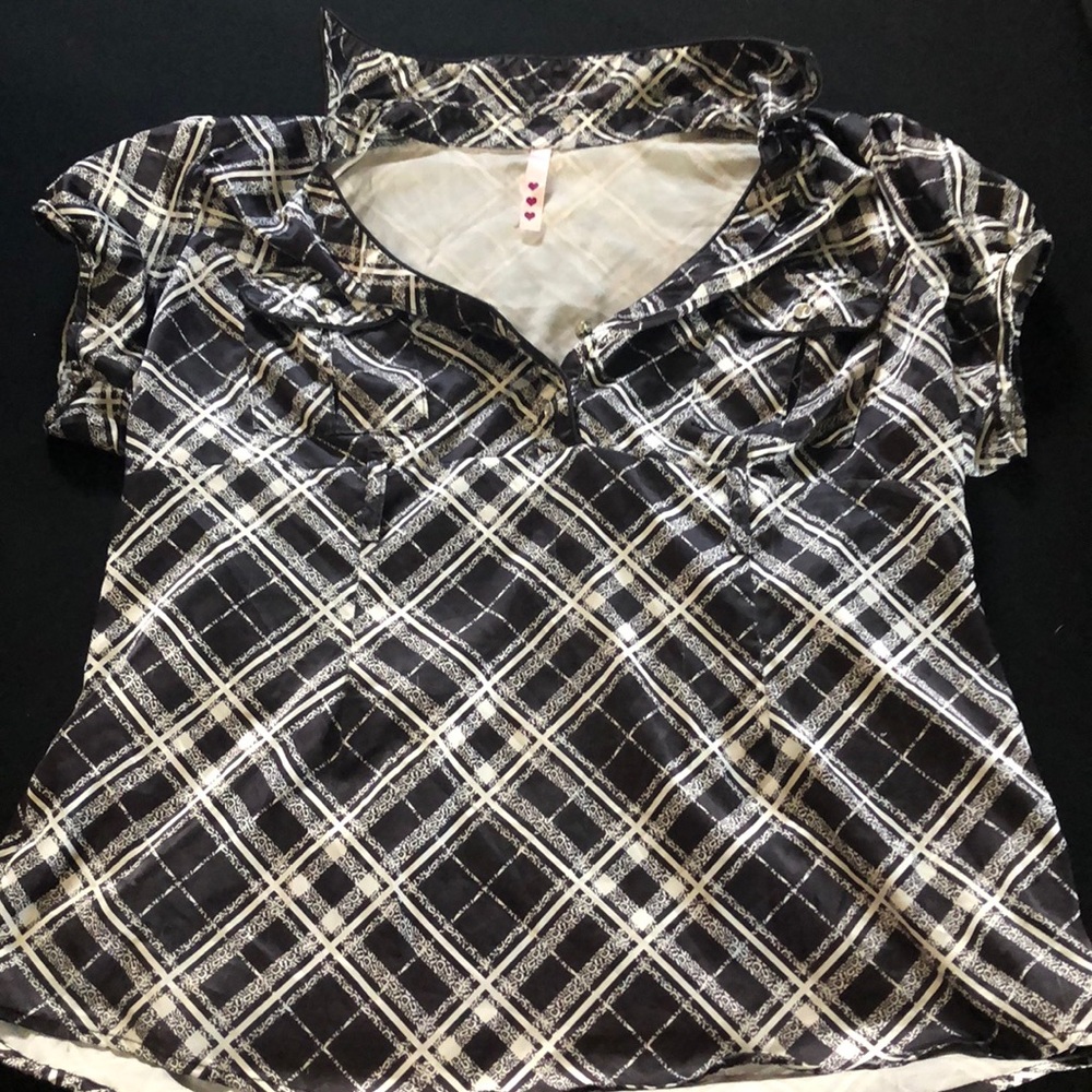 Ladies silky blouse